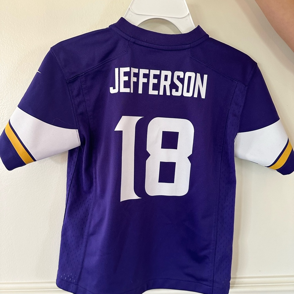 Justin Jefferson Vikings jersey youth 7